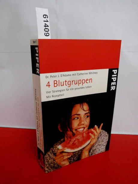 4 Blutgruppen - Vier Strategien für ein gesundes Leben: Mit Rezeptteil, Mit 7 Abbildungen und 84 Tabellen (Piper Taschenbuch, Band 22811) cover image