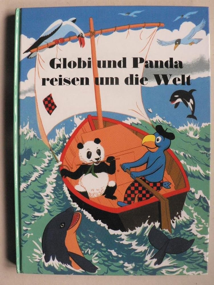 Globi und Panda reisen um die Welt: Band 64 (Globi Klassik) cover image