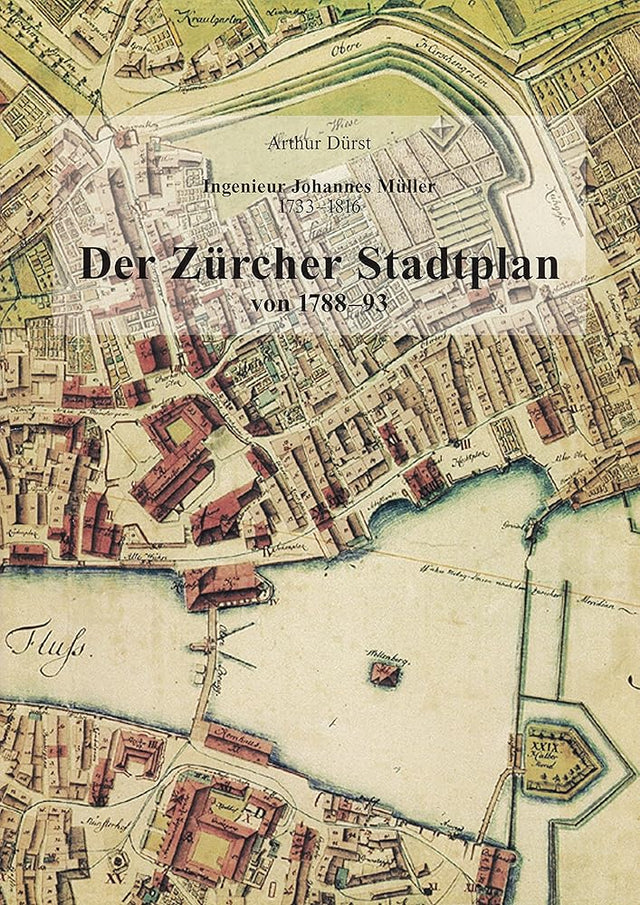 Der Zürcher Stadtplan von 1788-93. cover image