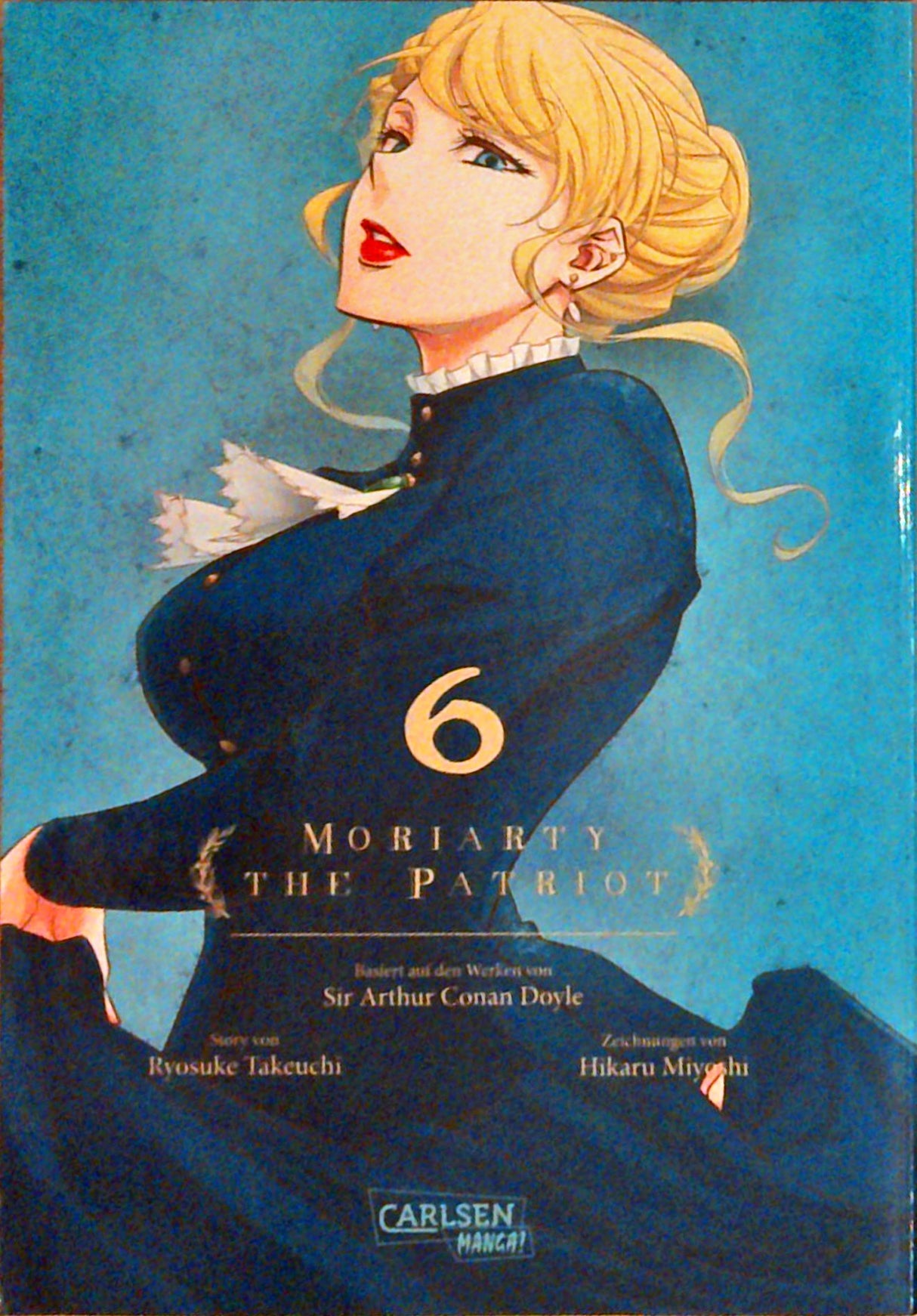 Moriarty the patriot;. 1-10 + Notizblock