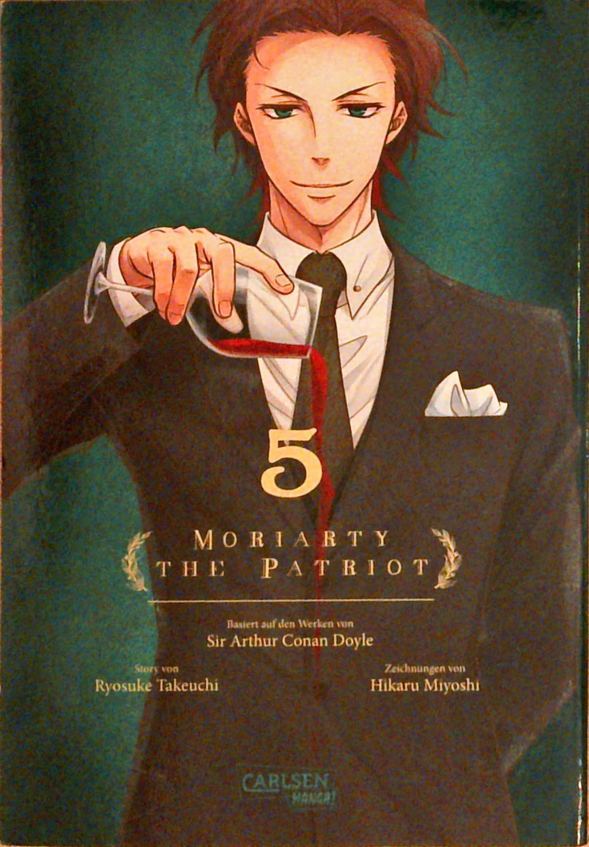 Moriarty the patriot;. 1-10 + Notizblock