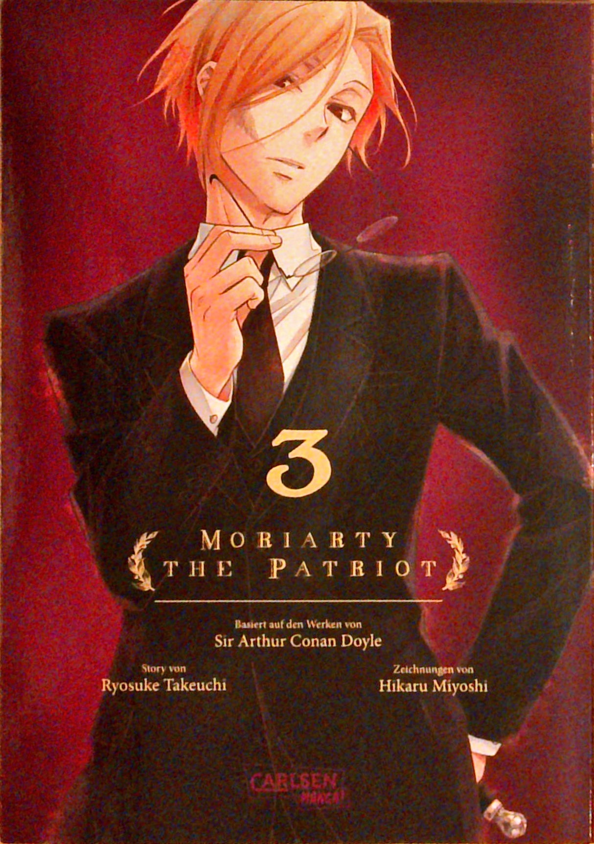 Moriarty the patriot;. 1-10 + Notizblock