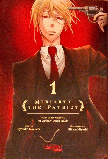 Moriarty the patriot;. 1-10 + Notizblock