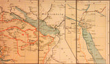Eisenbahnkarte der Schweiz. Carte des Chemins de fer de la Suisse