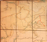 Eisenbahnkarte der Schweiz. Carte des Chemins de fer de la Suisse