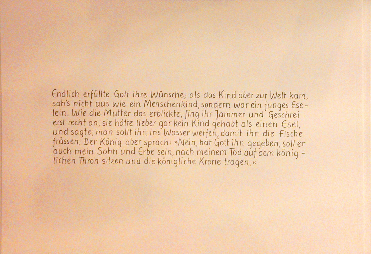 Das Eselein. Pop up-Ausgabe