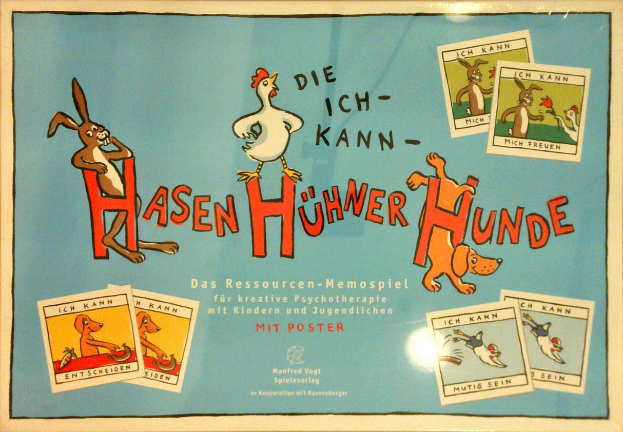 Die-ich-kann. Hasen - Hühner - Hunde. Das Ressourcen-Memospiel für kreative Psychotherapie mit Kindern und Jugendlichen