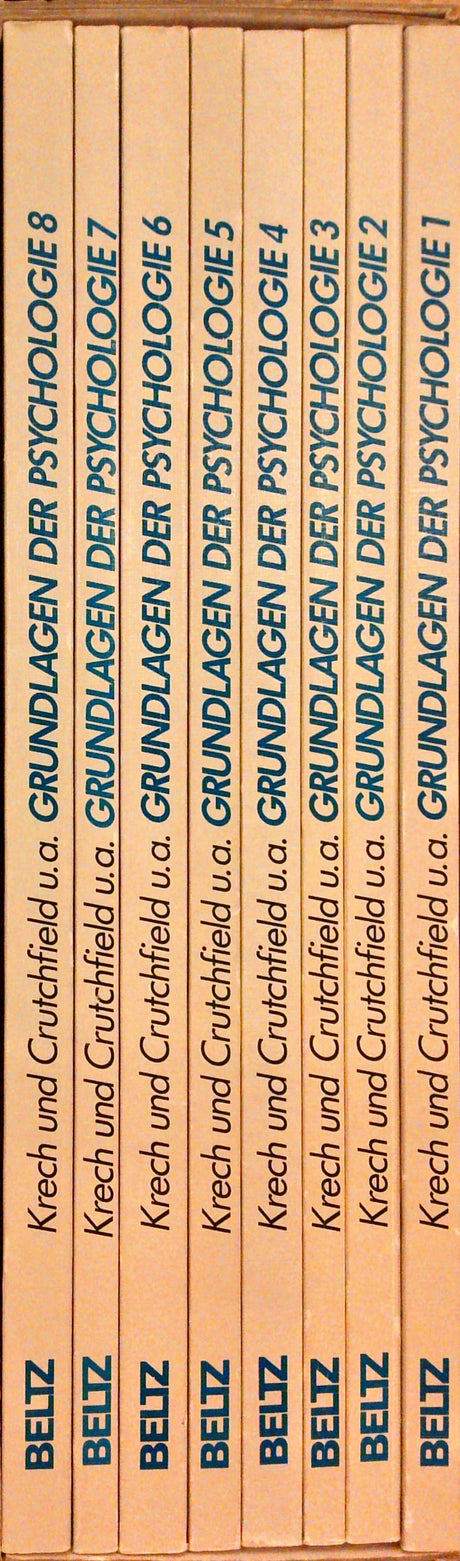 Grundlagen der Psychologie in 8 Bänden.