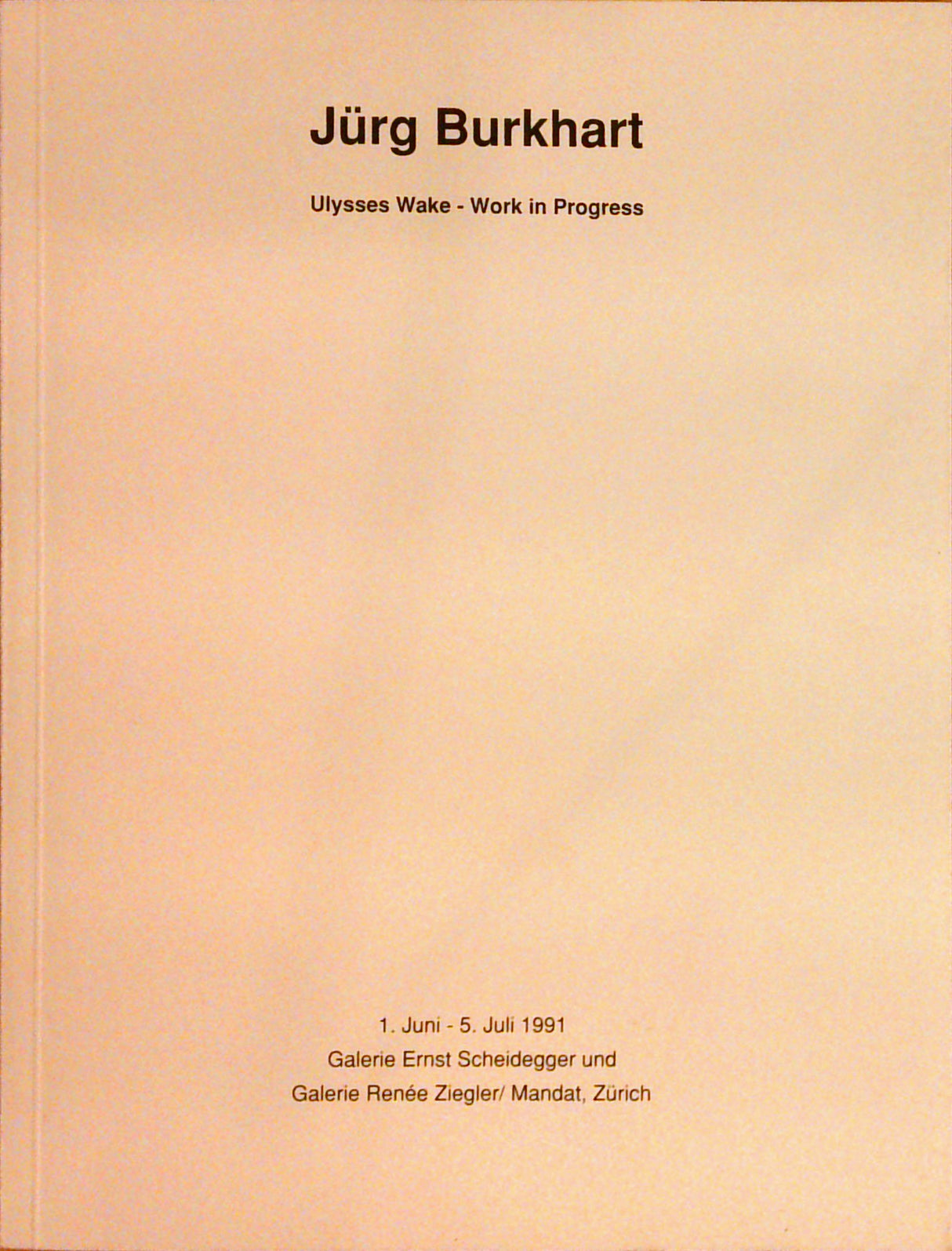 Ulysses Wake - Work in Progree.