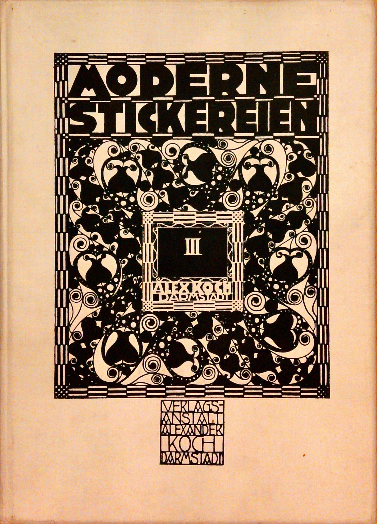 Moderne Stickereien. Serie III