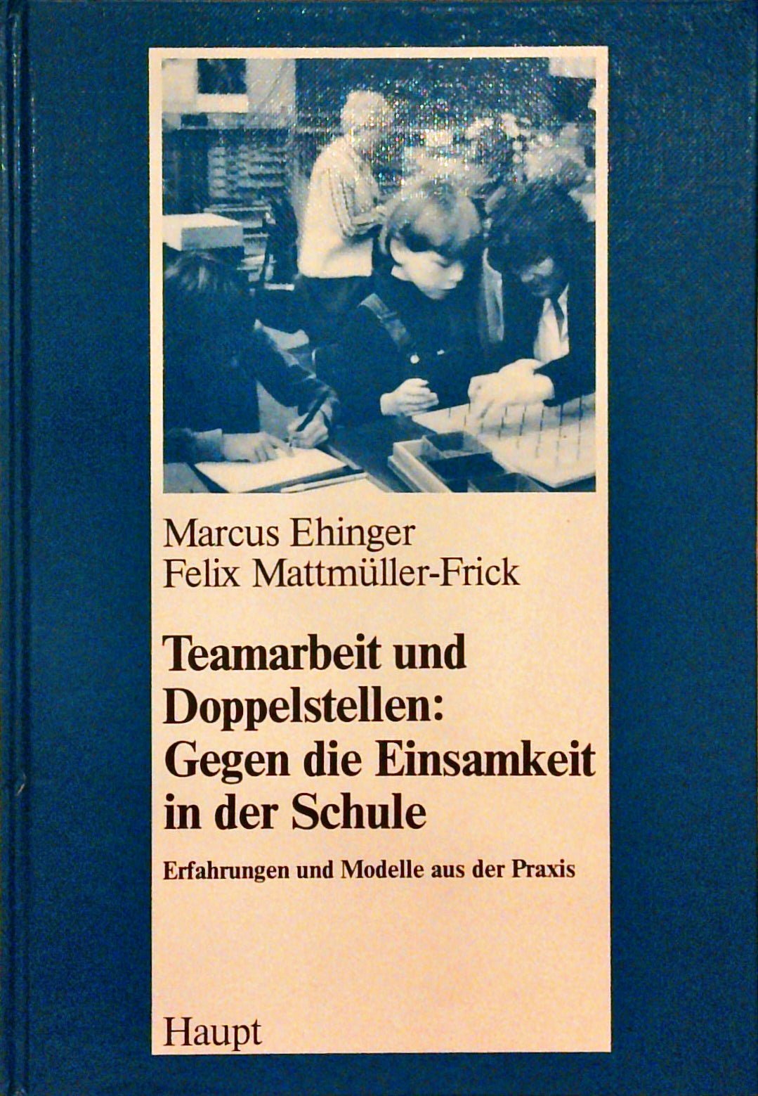 Gegen die Einsamkeit in der Schule: Teamarbeit und Doppelstellen. Erfahrungen und Modelle aus der Praxis