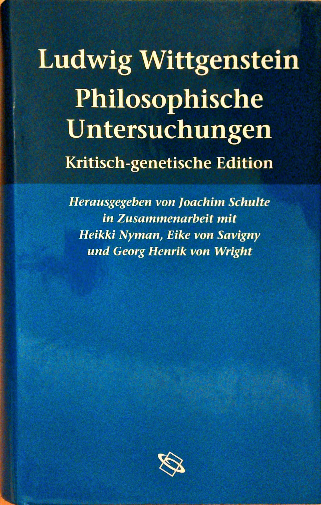 Philosophische Untersuchungen.
