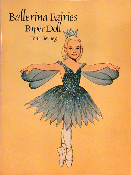 Pavlova & Nijinsky. Paper Dolls in Full color. + Ballerina Fairies