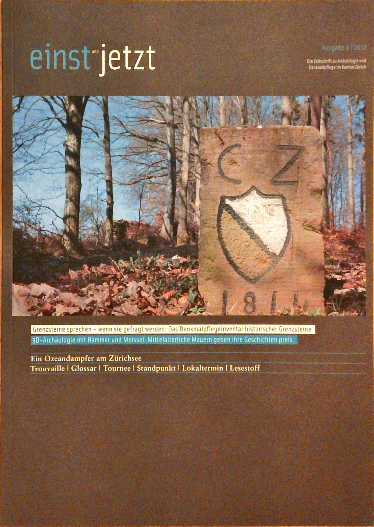 Magazin "Einst und Jetzt". Konvolut