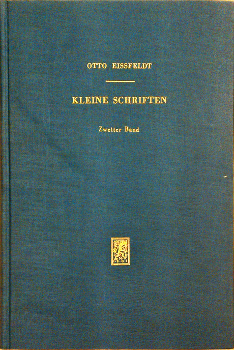 Kleine Schriften. Bände I - V