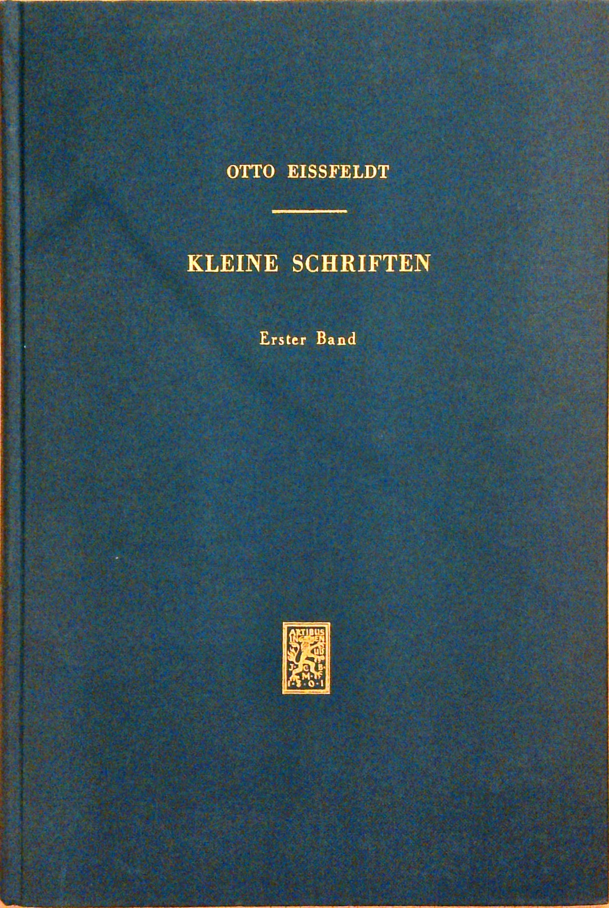 Kleine Schriften. Bände I - V