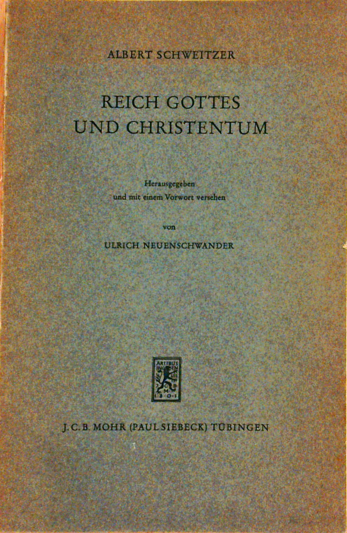 Reich Gottes und Christentum