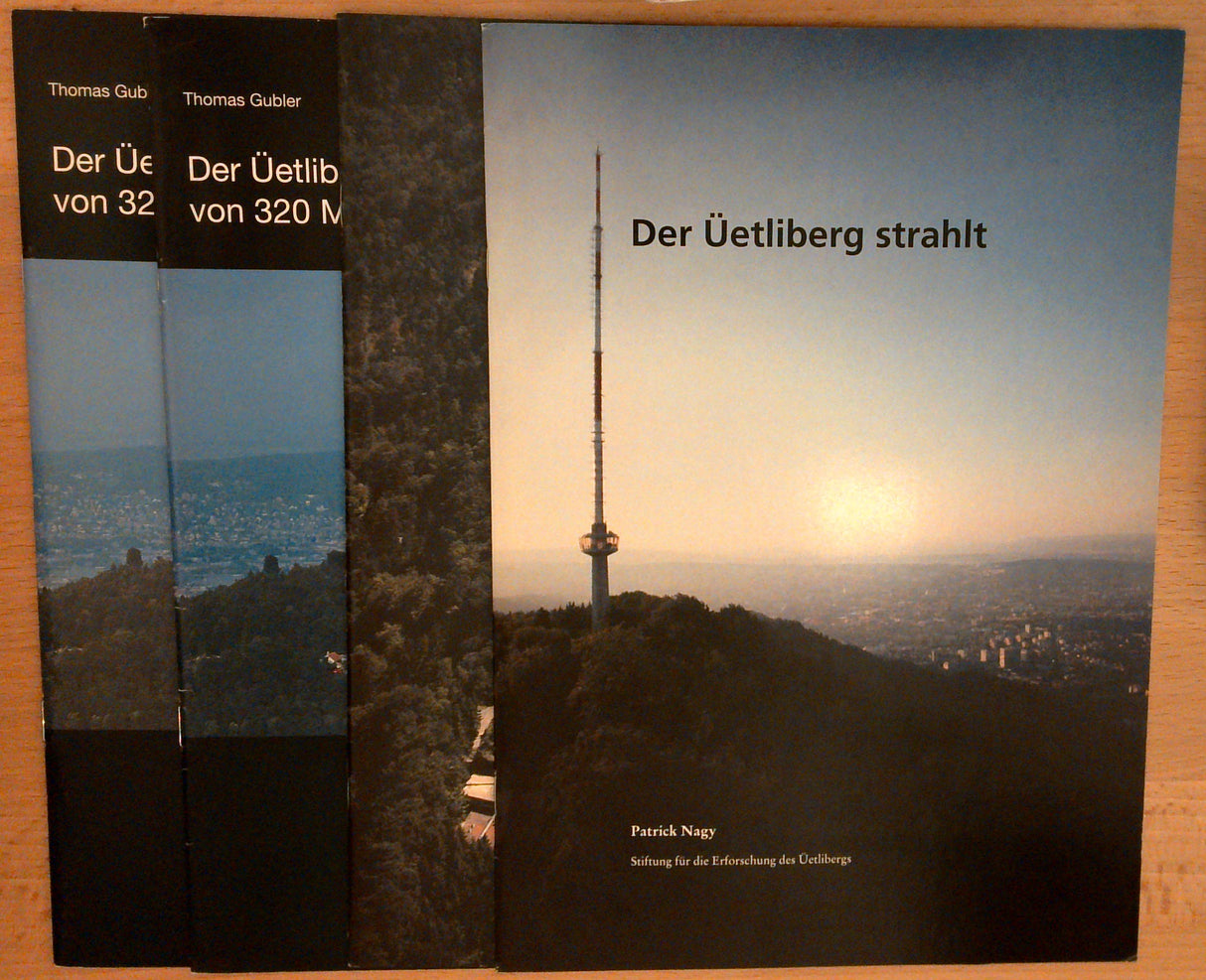 Konvolut Üetliberg - 17 Hefte, 16 x Stiftung für die Erforschung des Üetlibergs, davon 5 Hefte vergriffen