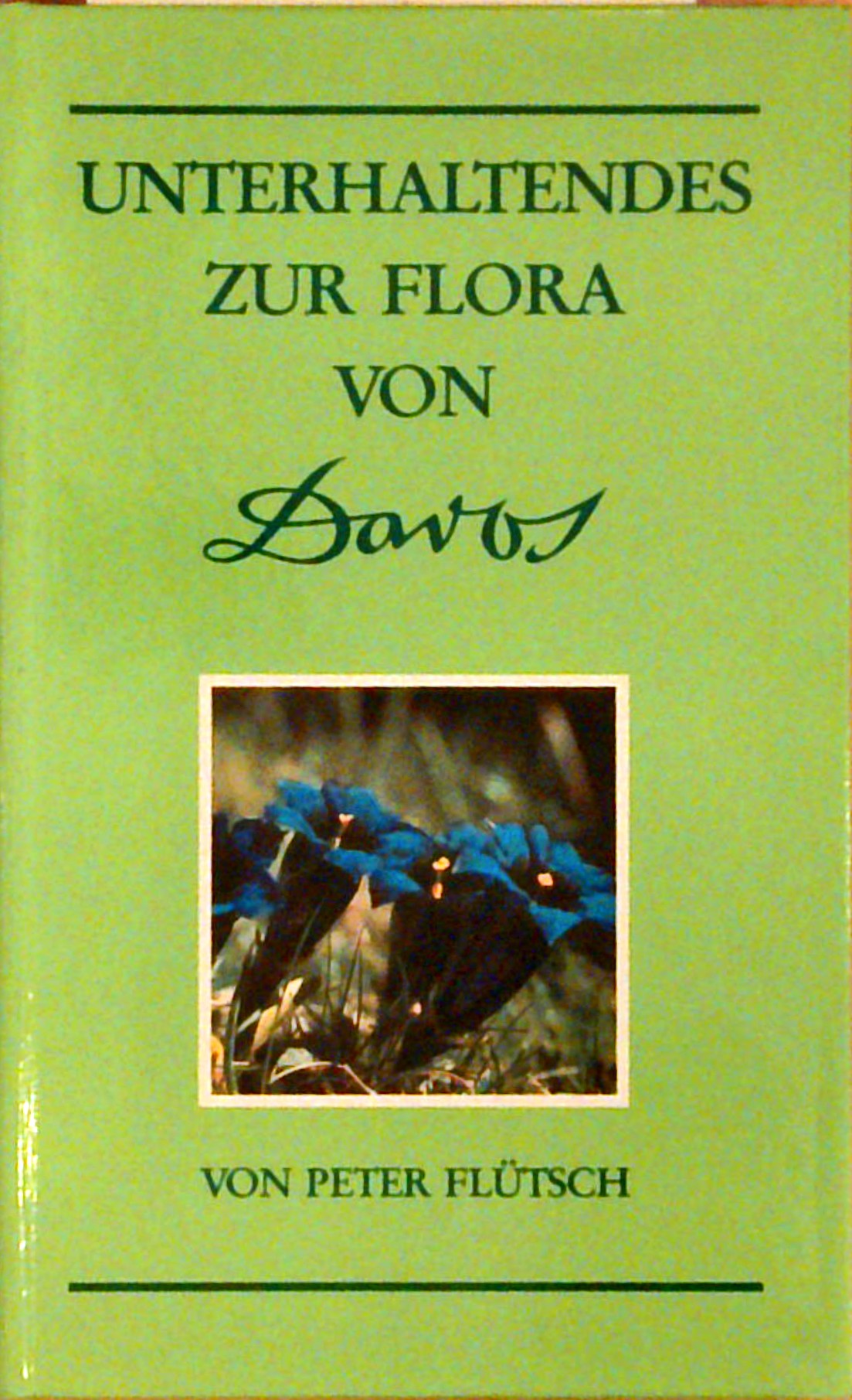 Unterhaltendes zur Flora von Davos