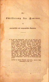 Erdkunde der Schweizer Eidgenossenschaft. 2 Bände