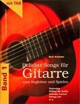 Beliebte Songs für Gitarre zum begleiten und spielen Band 1 + 2