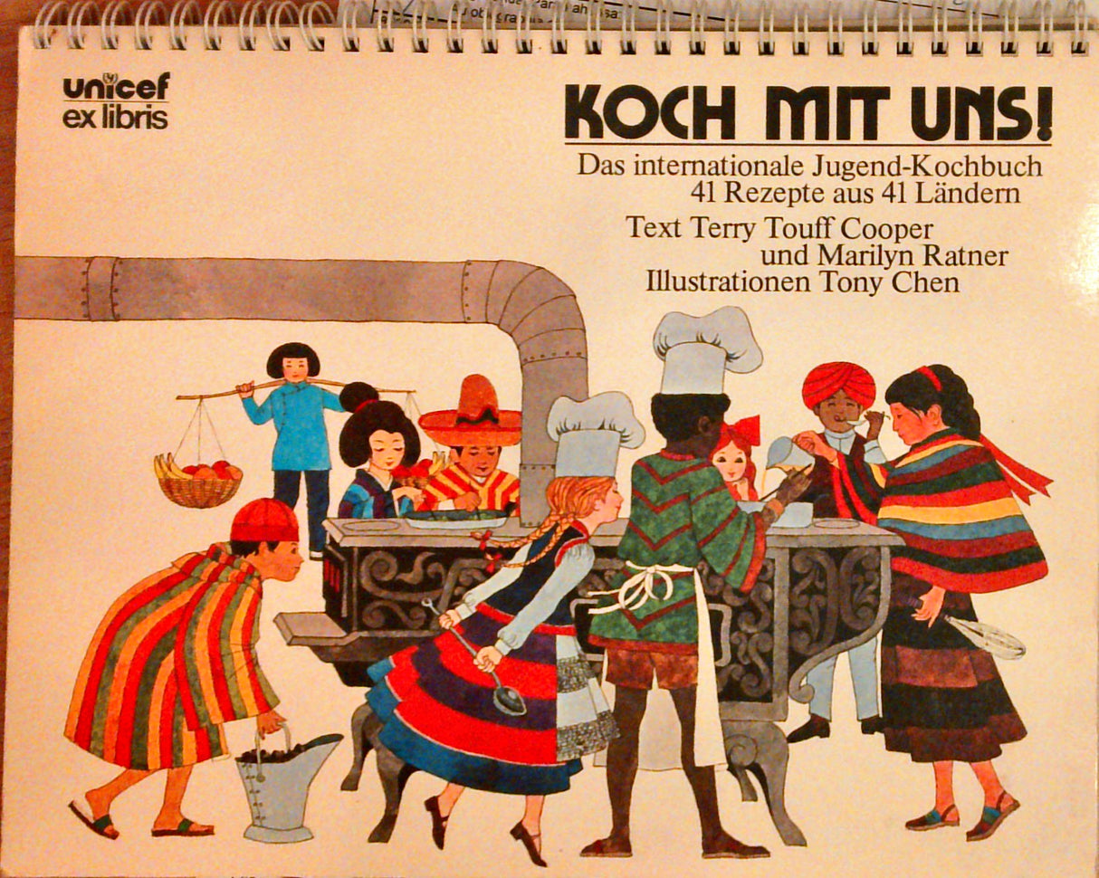 Koch mit uns! Das internationale Jugend-Kochbuch; 41 Rezepte aus 41 Ländern.