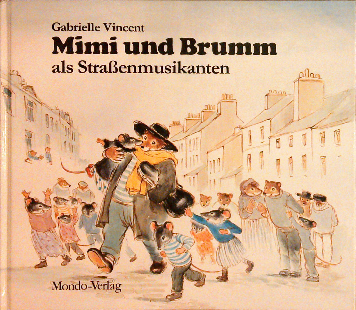 Mimi und Brumm als Strassenmusikanten