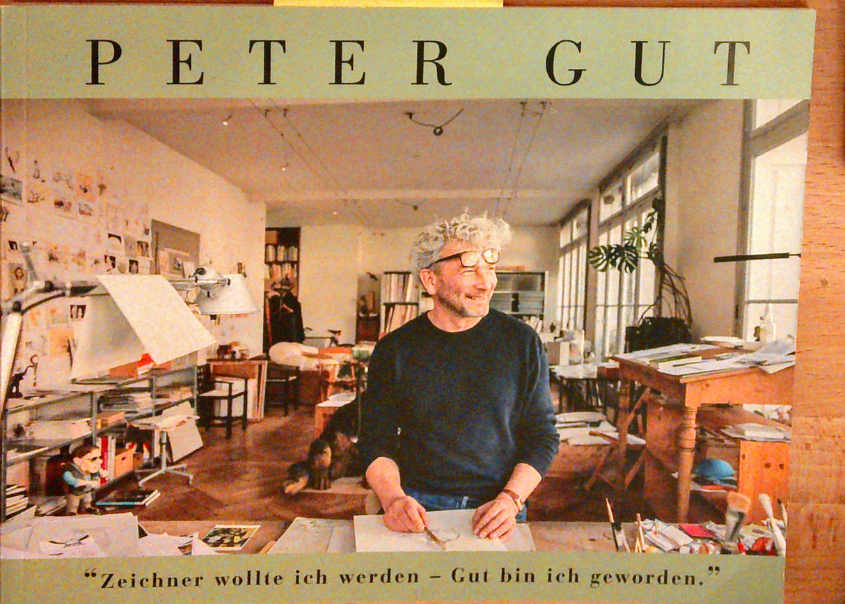 "Zeichner wollte ich werden - Gut bin ich geworden.": Skizzen und Zeichnungen von Peter Gut.