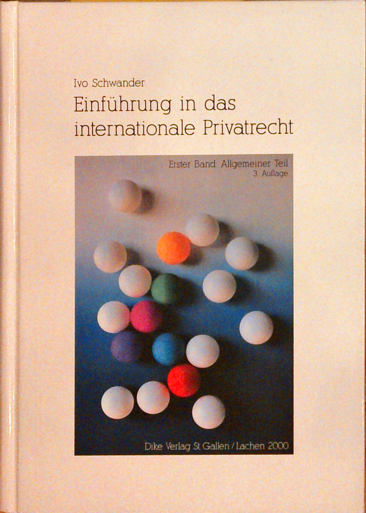 Einführung in das internationale Privatrecht